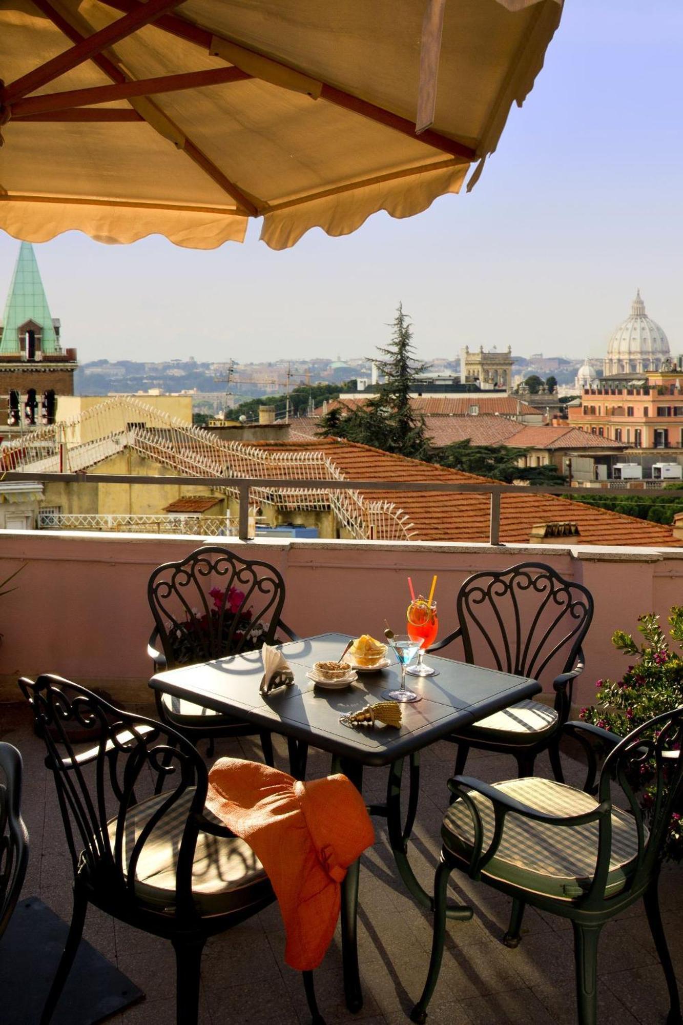 Marcella Royal Hotel - Rooftop Garden Roma Esterno foto