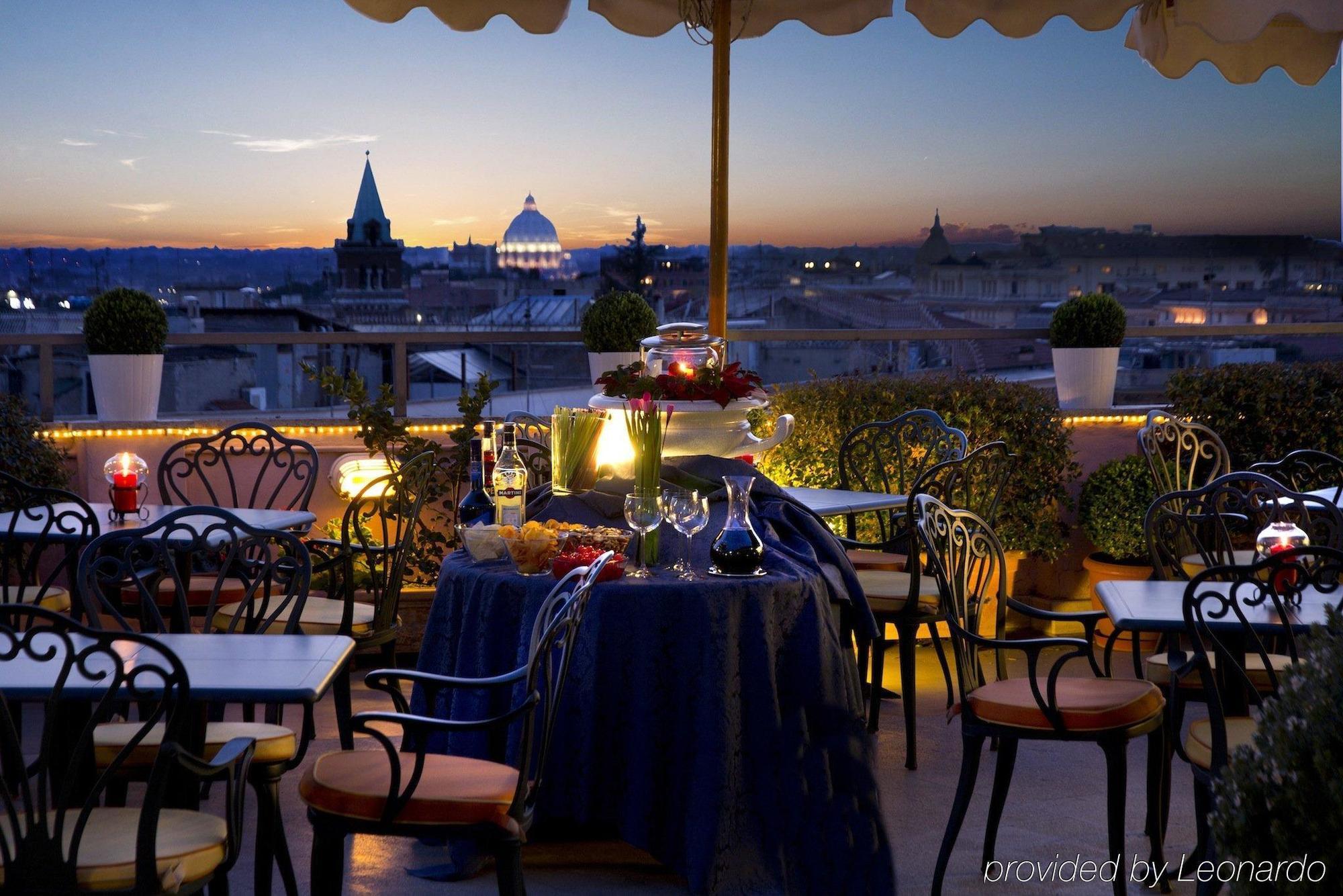 Marcella Royal Hotel - Rooftop Garden Roma Ristorante foto